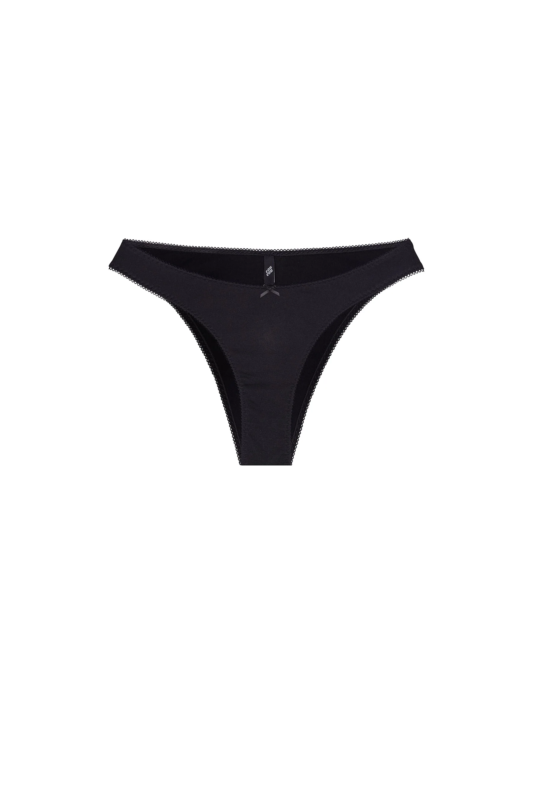 The Brazilian: Cotton Jersey Black - Image 2