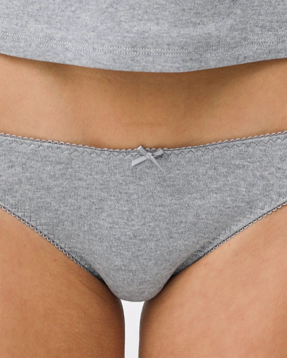 The Brief 3-Pack: Cotton Jersey Black, White & Grey - Image 5