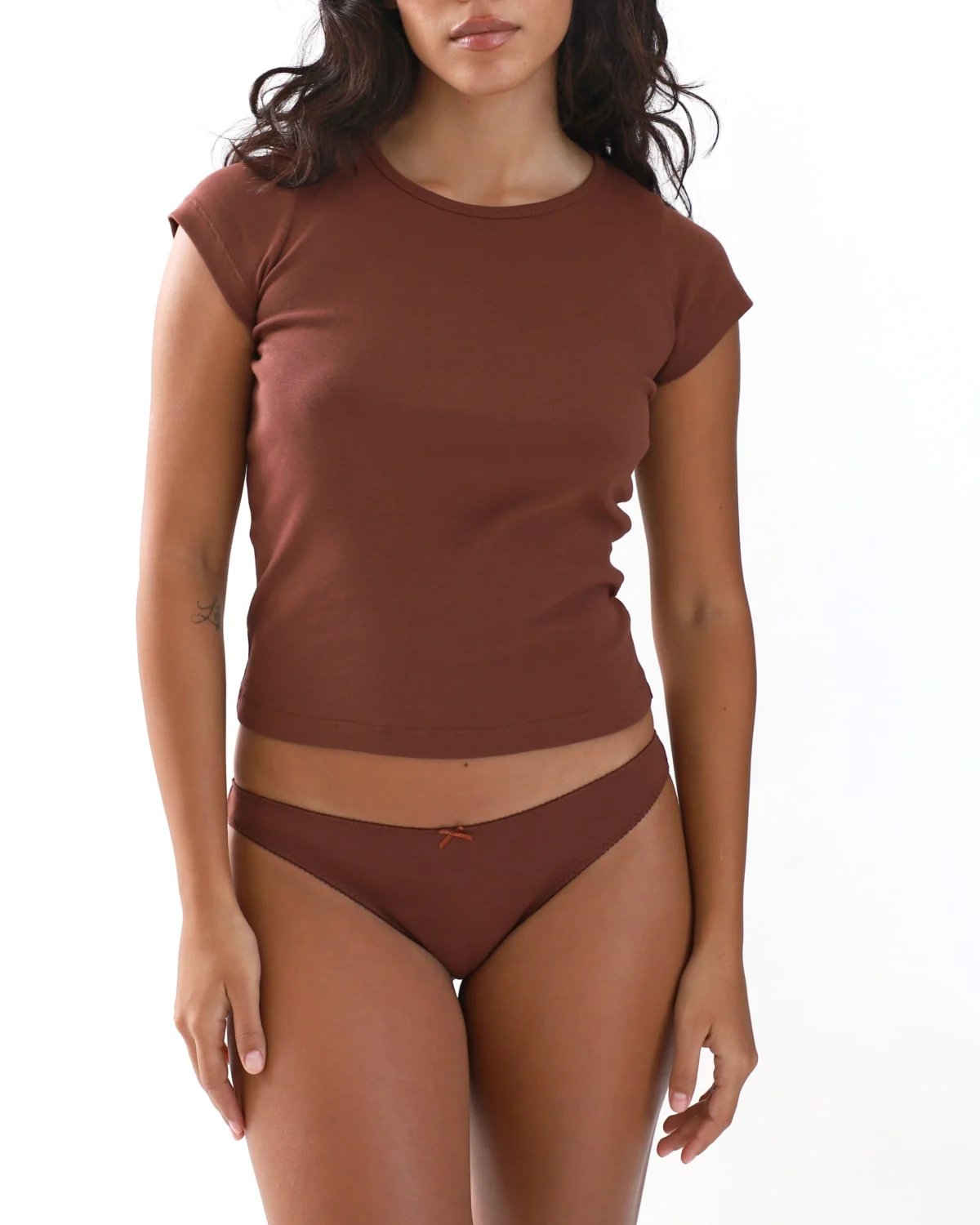 The Brief: Cotton Jersey Brown - Image 5