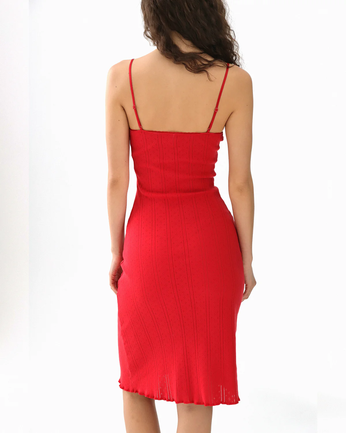 The Midi Slip Cherry Red - Image 4