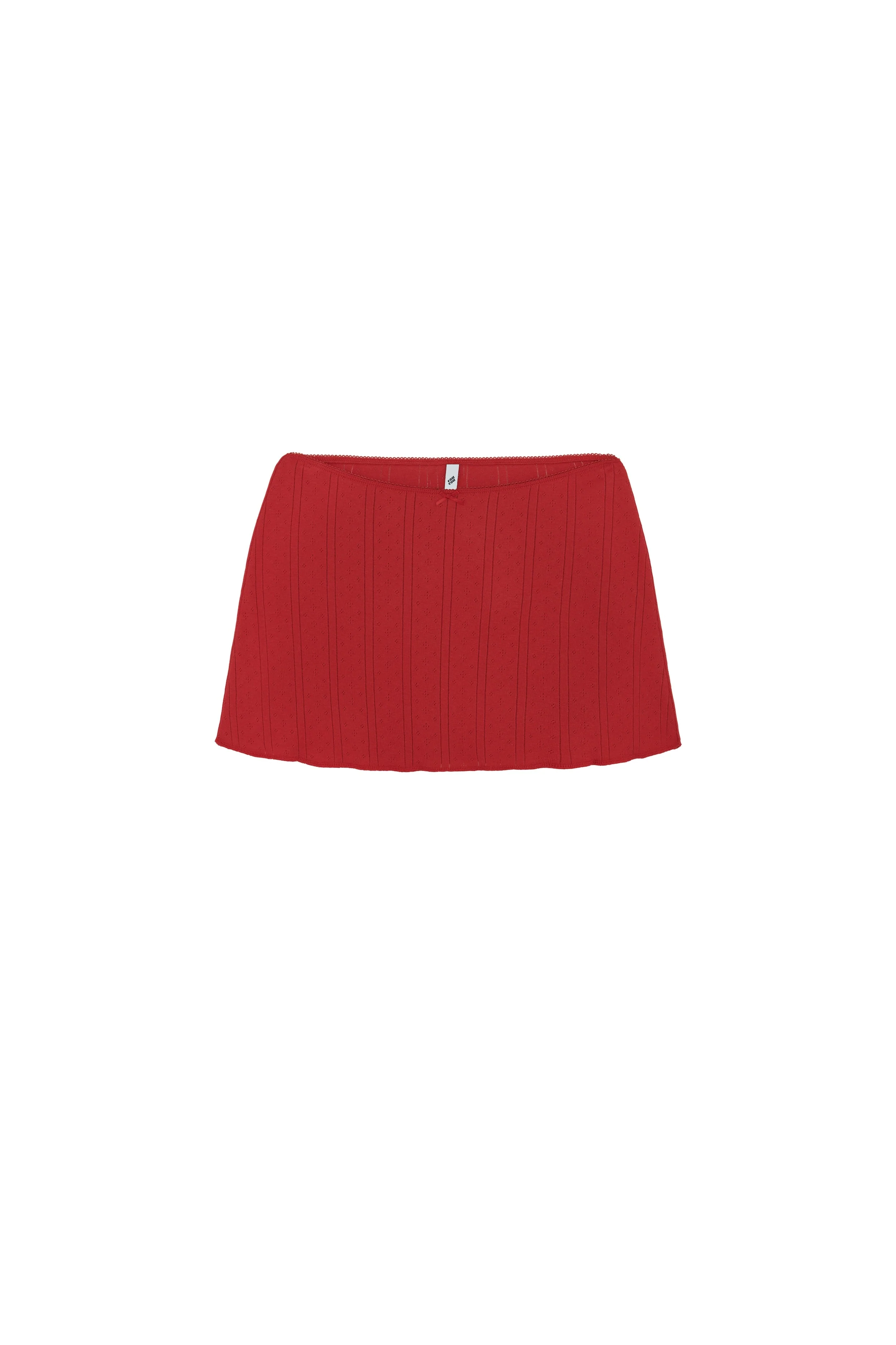 The Mini Skirt Cherry Red - Image 2