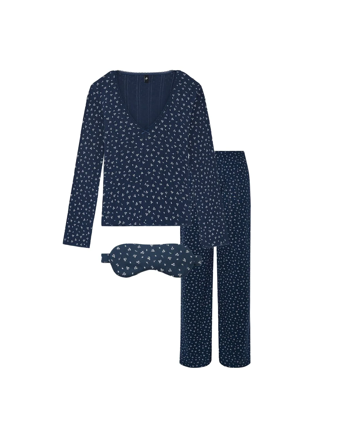 The Pajama Pant Set Midnight Fields - Image 2