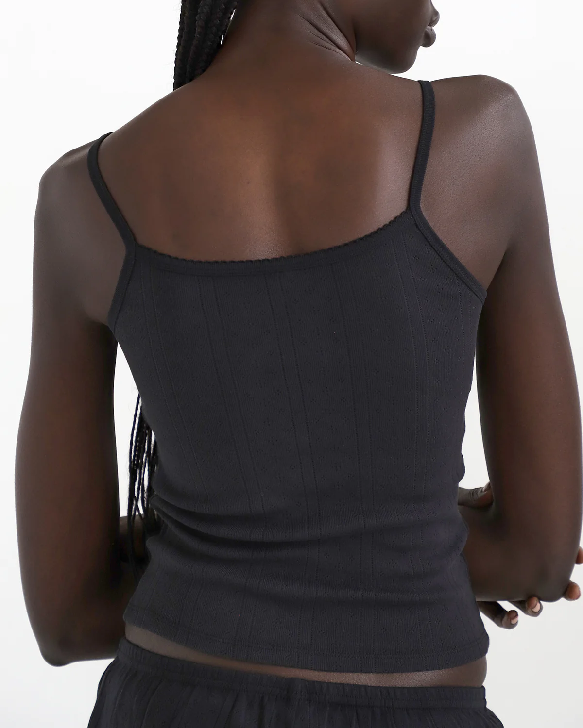 The Picot Tank Regular Black - Image 4