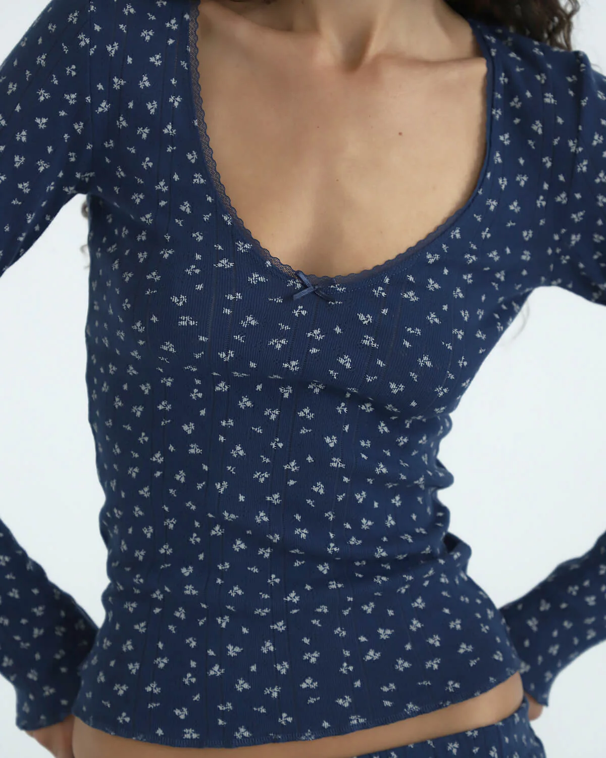 The Scoop Long Sleeve Midnight Fields - Image 4