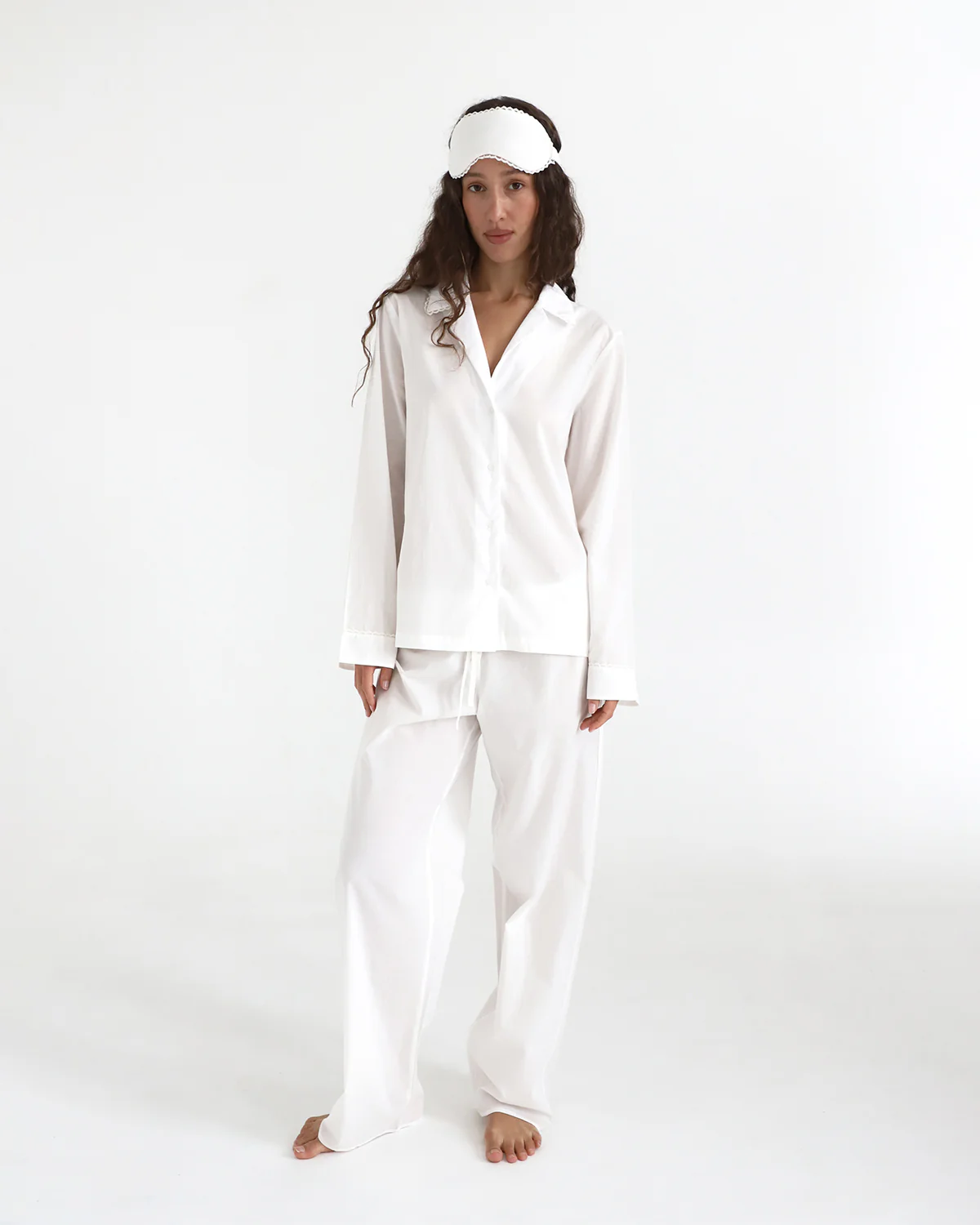 The Sunday Set: Cotton Voile White