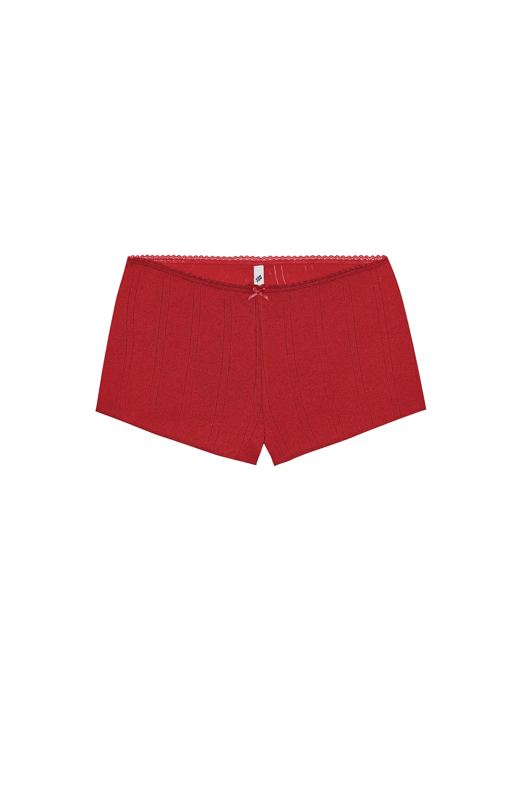 The Teeny Tiny Short Cherry Red - Image 2