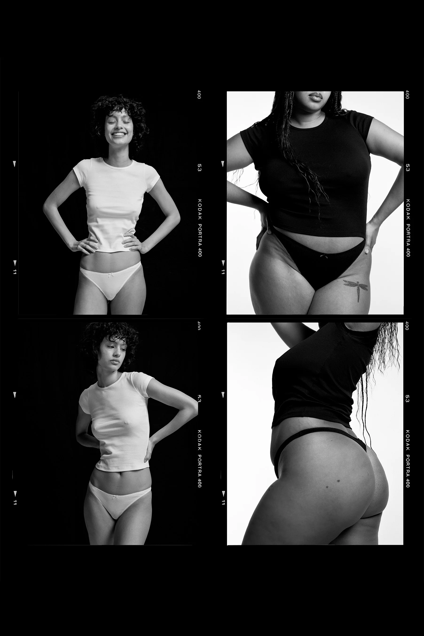 The Thong: Cotton Jersey White - Image 4